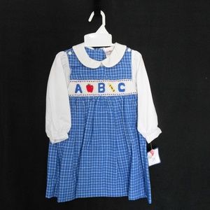 Girls Dress with Smocking Size 24 Months